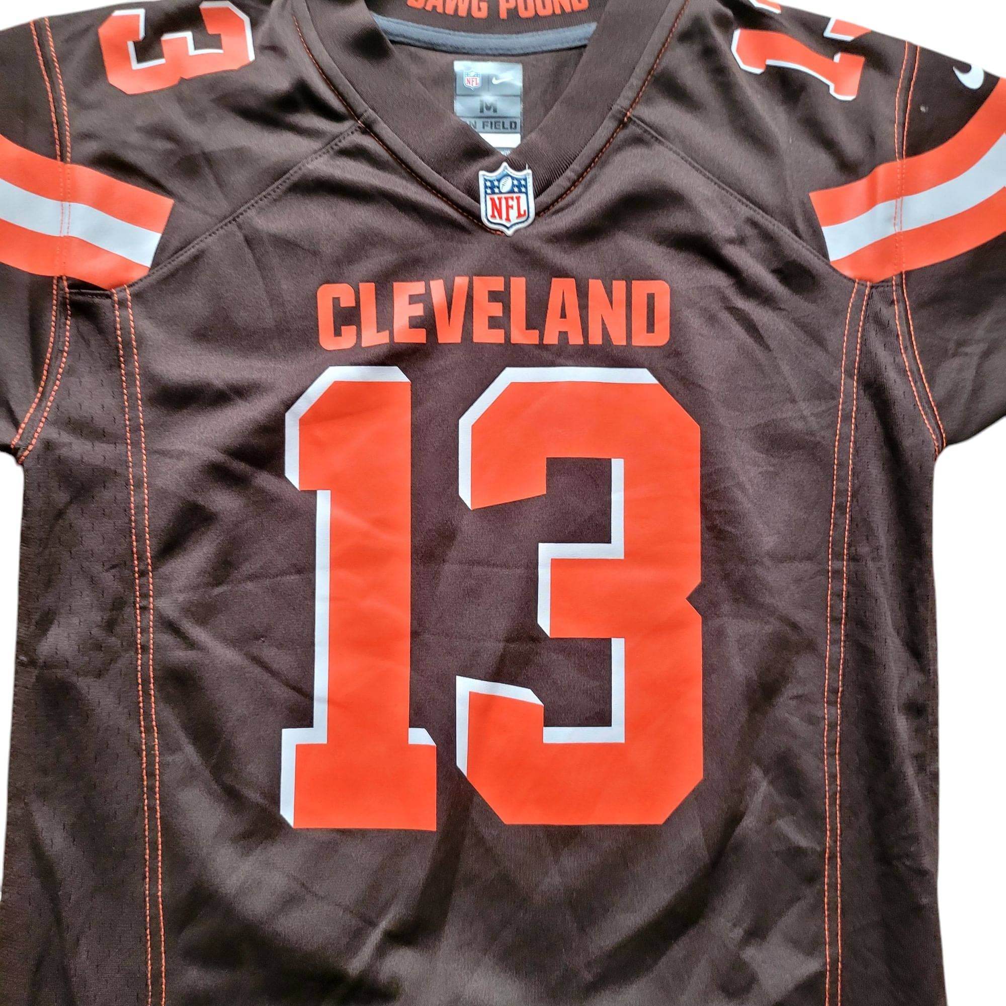 Nike NFL Cleveland Browns Odell Beckham Jr. 13 Jersey (Youth Medium M, On - Field Edition) - USASTARFASHION