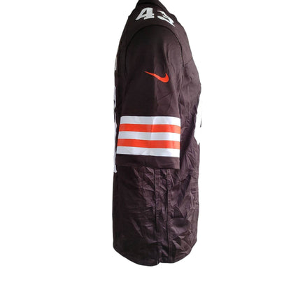 Nike Cleveland Browns John Johnson III 43 Jersey (Size L, On - Field Edition) - USASTARFASHION