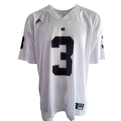 Adidas Notre Dame Fighting Irish 3 Football Jersey - Size XL - USASTARFASHION