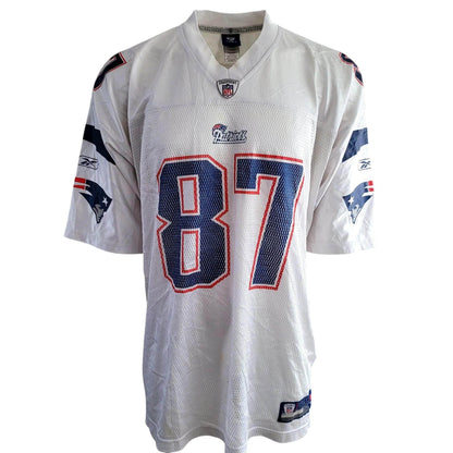 Reebok Rob Gronkowski 87 New England Patriots Jersey - Size 2XL - USASTARFASHION