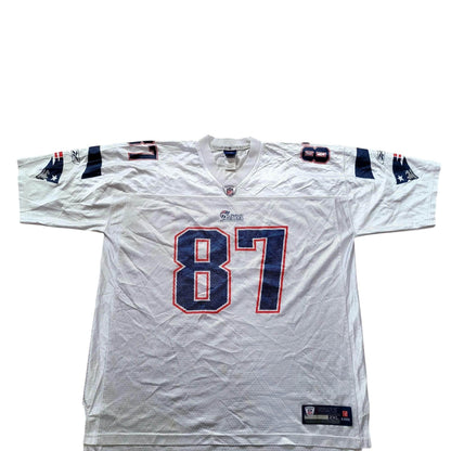 Reebok Rob Gronkowski 87 New England Patriots Jersey - Size 2XL - USASTARFASHION