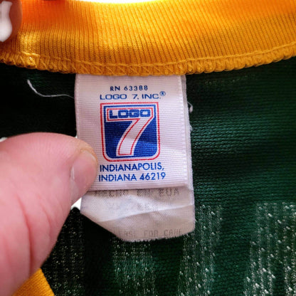 Vintage Logo 7 Brett Favre Green Bay Packers Jersey - XXL - USASTARFASHION