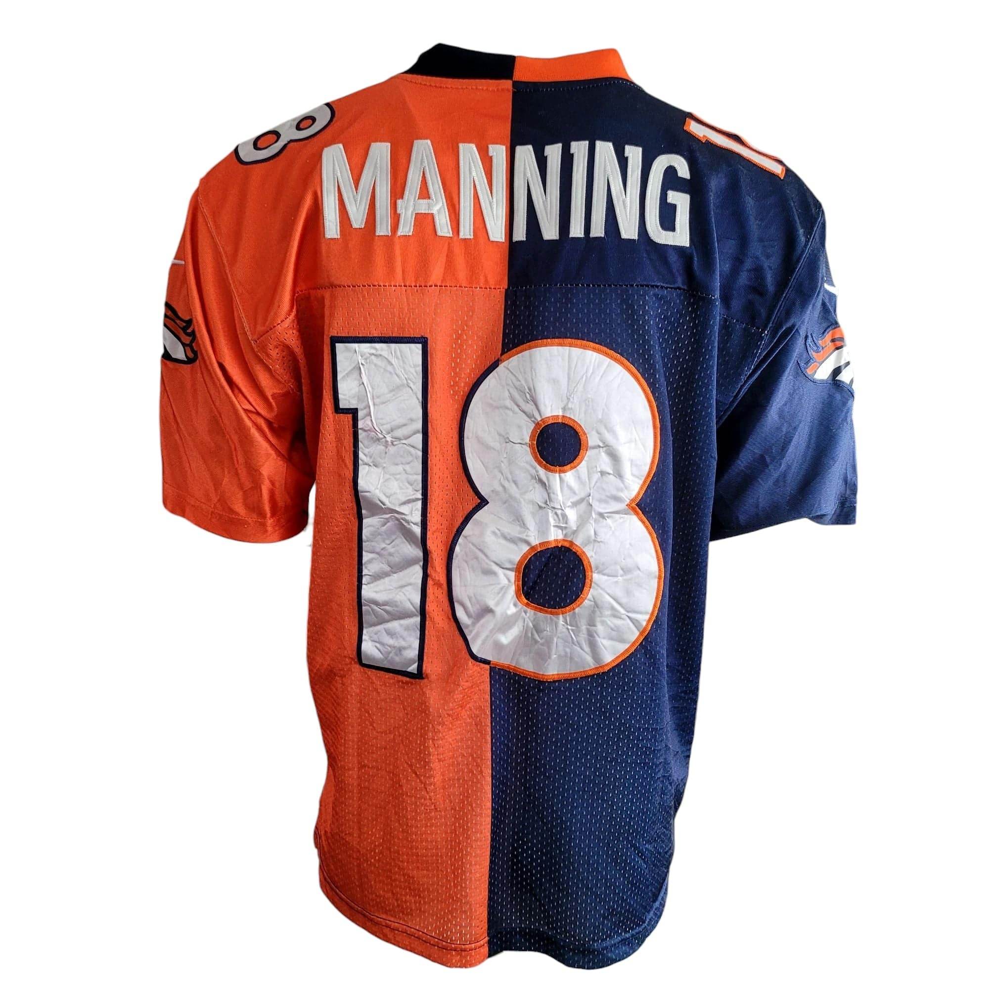 Nike On - Field Peyton Manning Denver Broncos Split Jersey - Size 40 M - USASTARFASHION