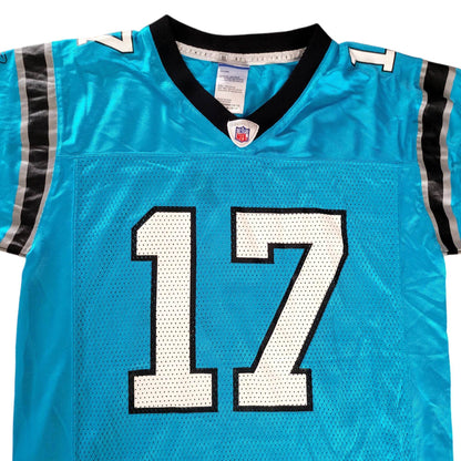Reebok Jake Delhomme Carolina Panthers Jersey - Blue Size M Medium (10 - 12) - USASTARFASHION