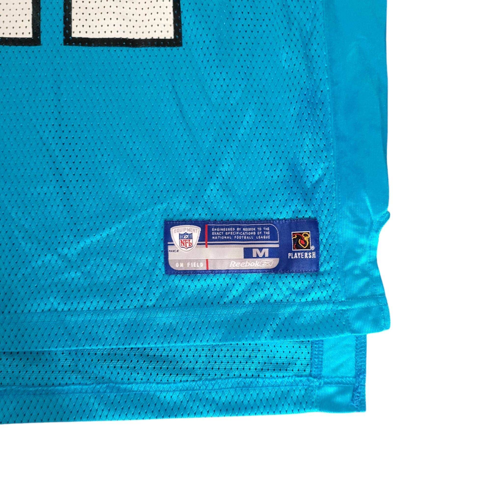 Reebok Jake Delhomme Carolina Panthers Jersey - Blue Size M Medium (10 - 12) - USASTARFASHION