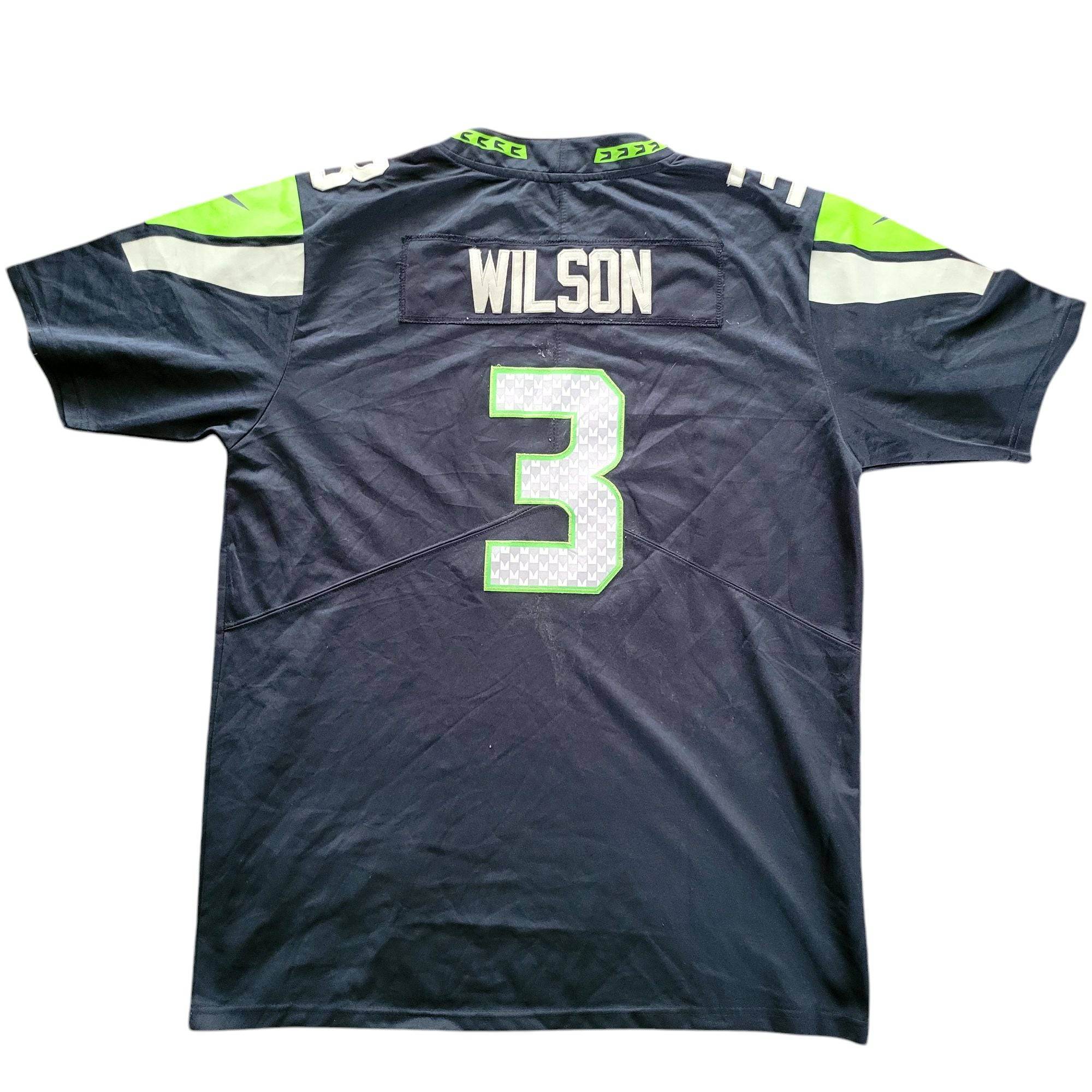 Nike Russell Wilson Seattle Seahawks On Field Jersey - Size L Large - USASTARFASHION