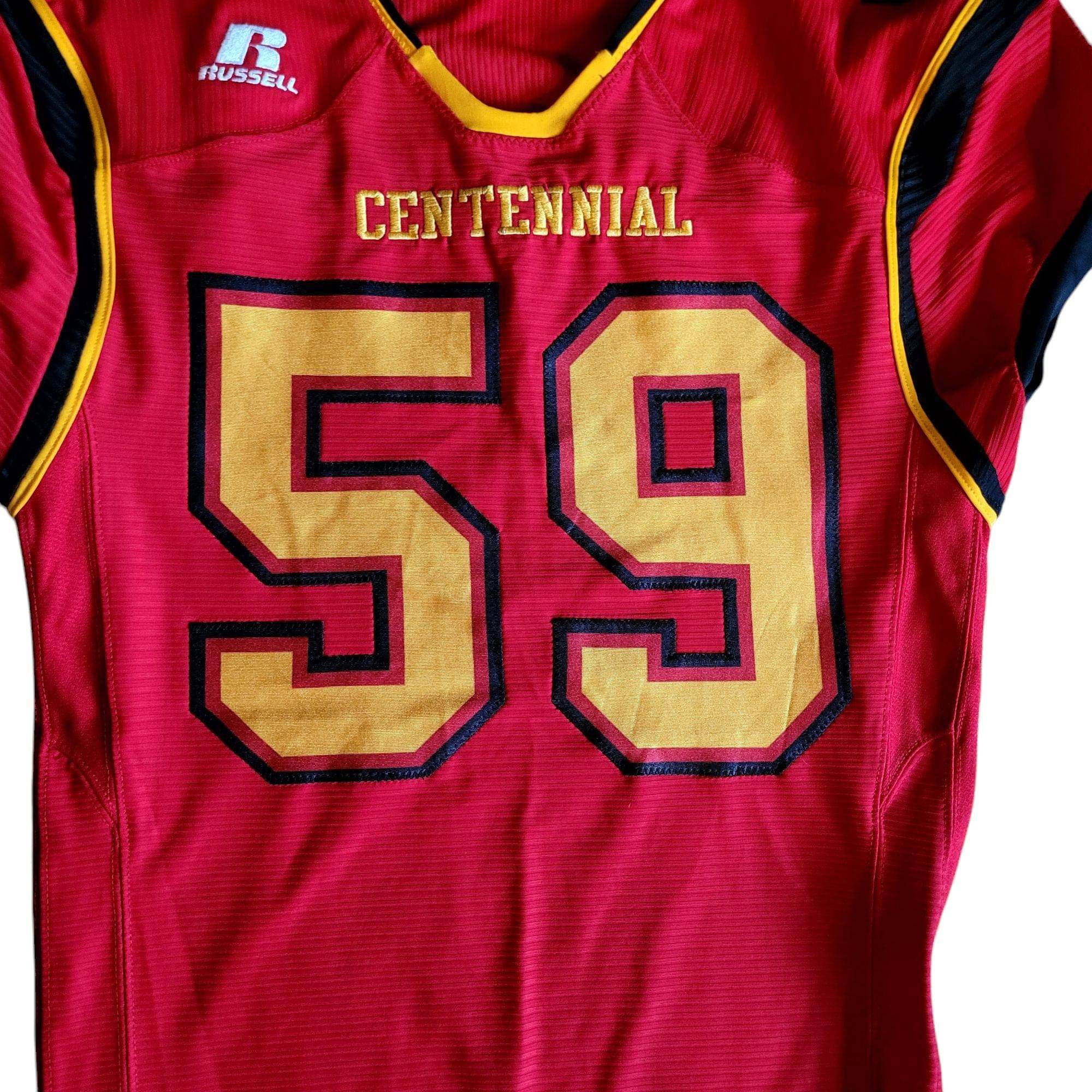 Russell Athletic Centennial 59 Football Jersey (Size L, Unisex Adult) - USASTARFASHION