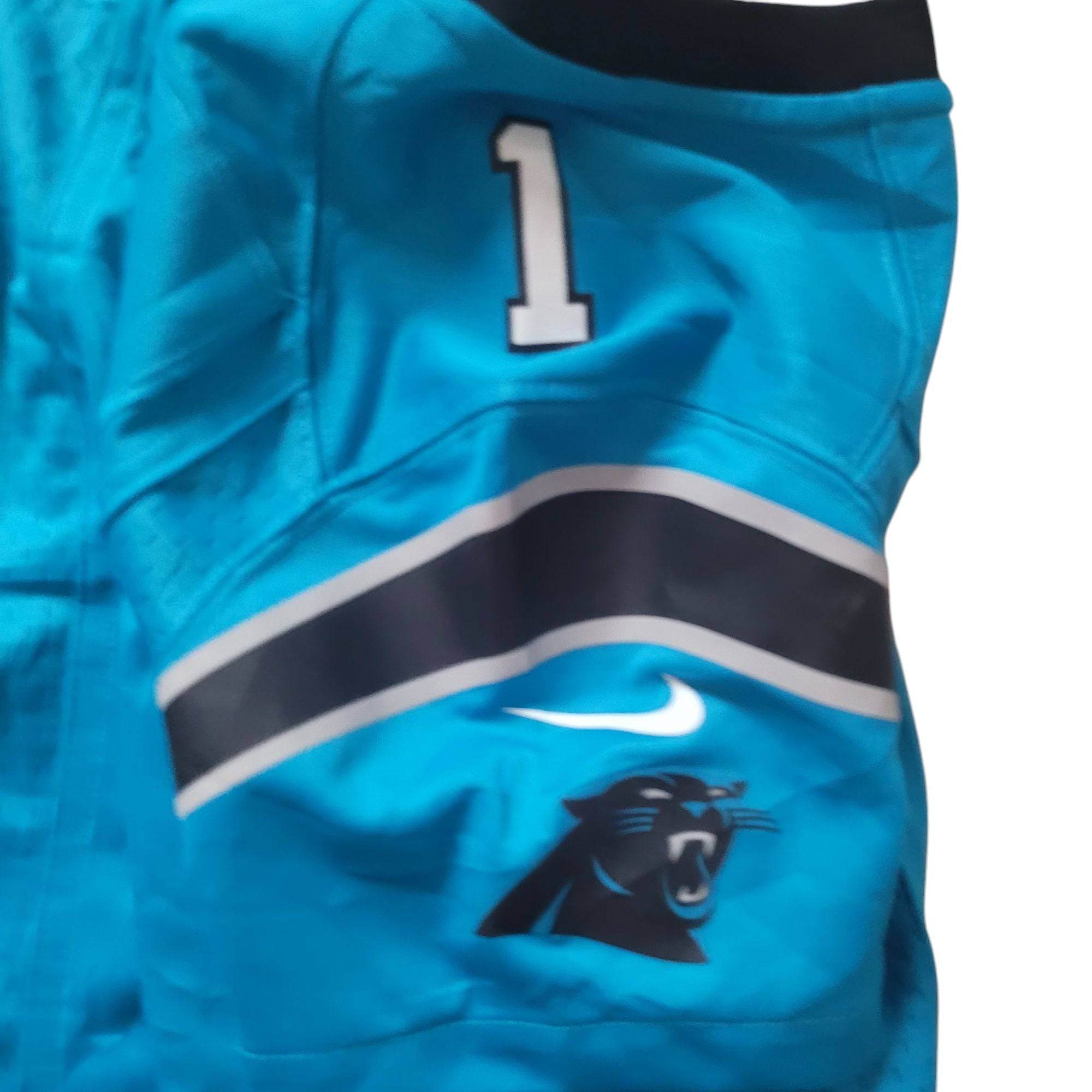 Nike Carolina Panthers Cam Newton 1 On - Field Jersey - Women's Small (Unisex Fit) - USASTARFASHION