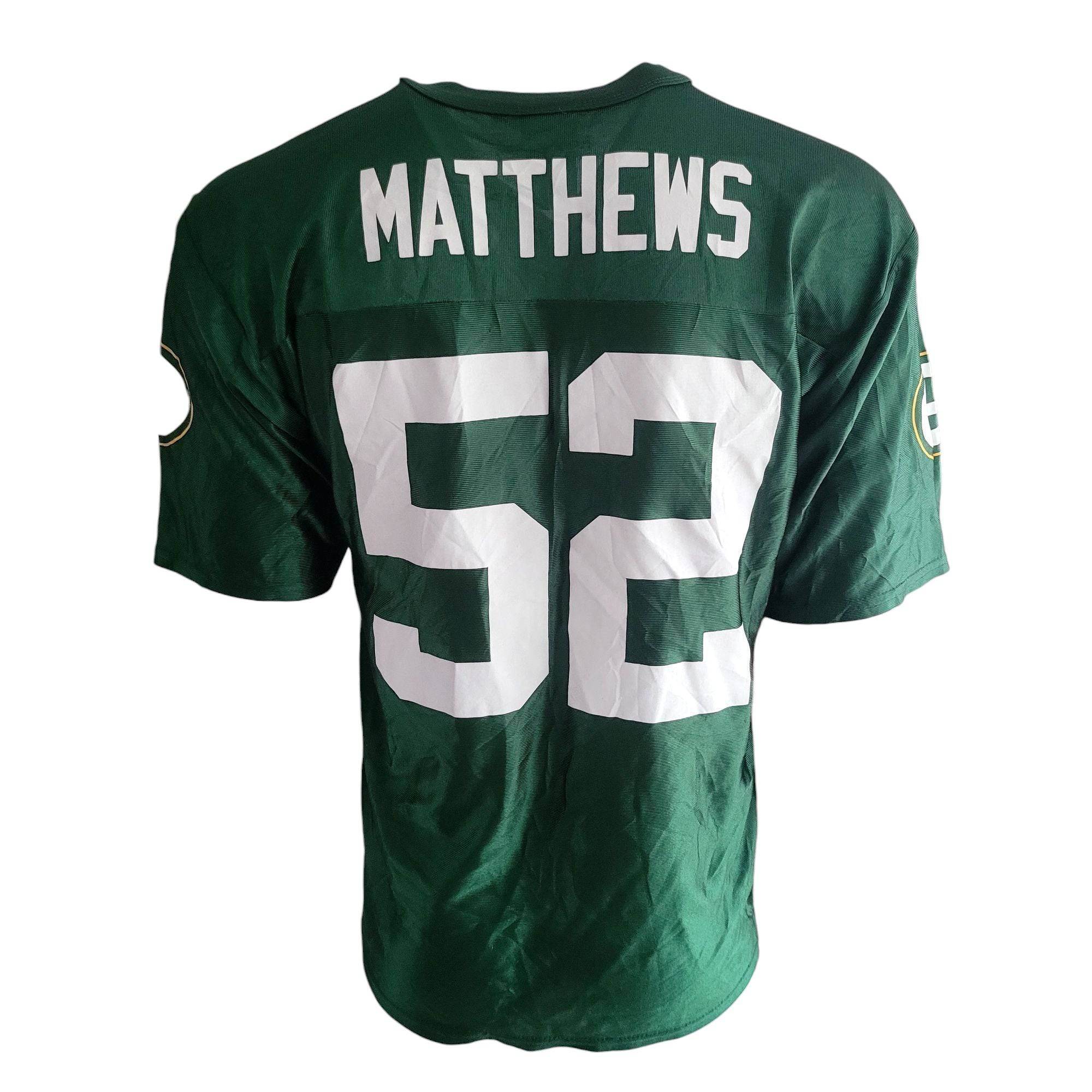VTG Green Bay Packers Clay Matthews 52 Jersey - Size M - USASTARFASHION