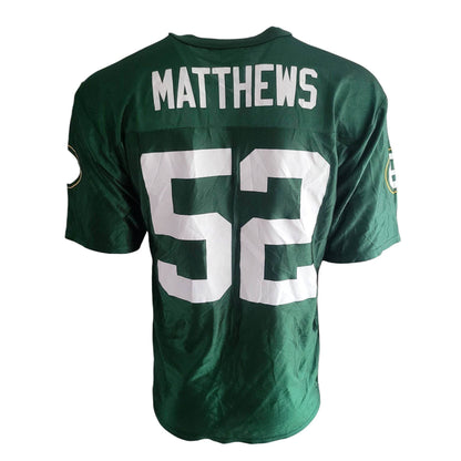 VTG Green Bay Packers Clay Matthews 52 Jersey - Size M - USASTARFASHION