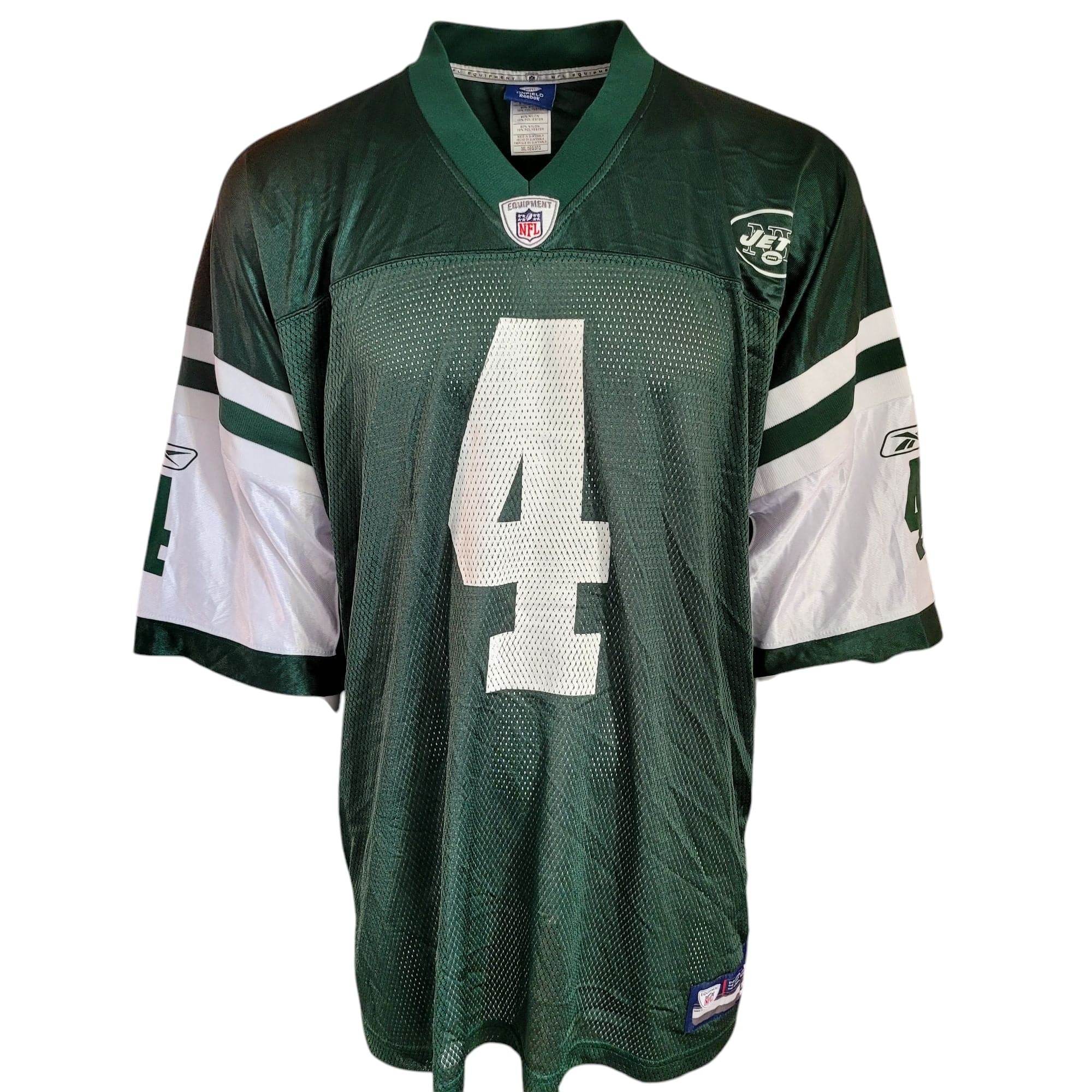 Vintage Reebok NFL New York Jets Brett Favre 4 Jersey - 3XL - USASTARFASHION