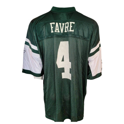 Vintage Reebok NFL New York Jets Brett Favre 4 Jersey - 3XL - USASTARFASHION