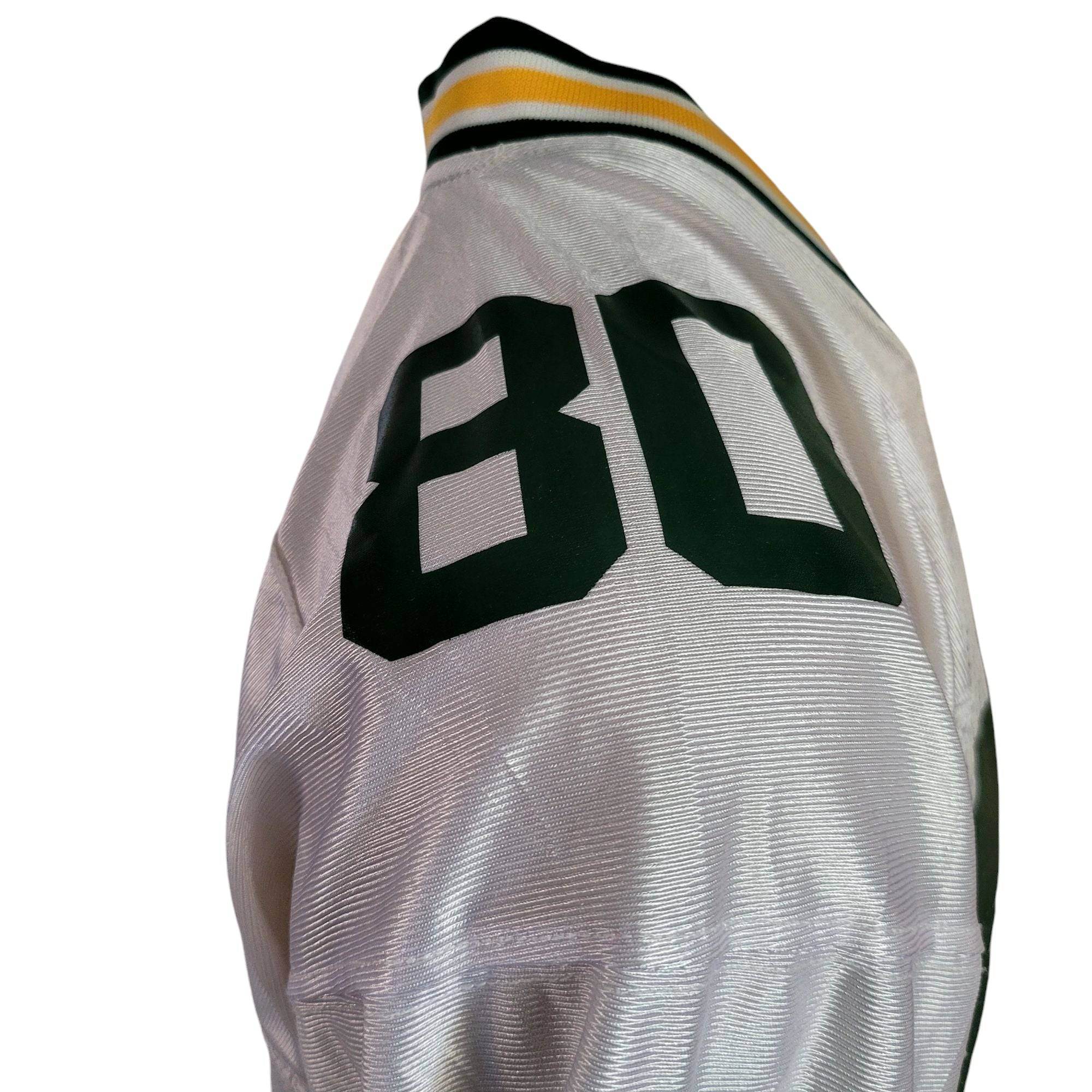 Vintage Reebok Green Bay Packers Donald Driver 80 Jersey - L - USASTARFASHION