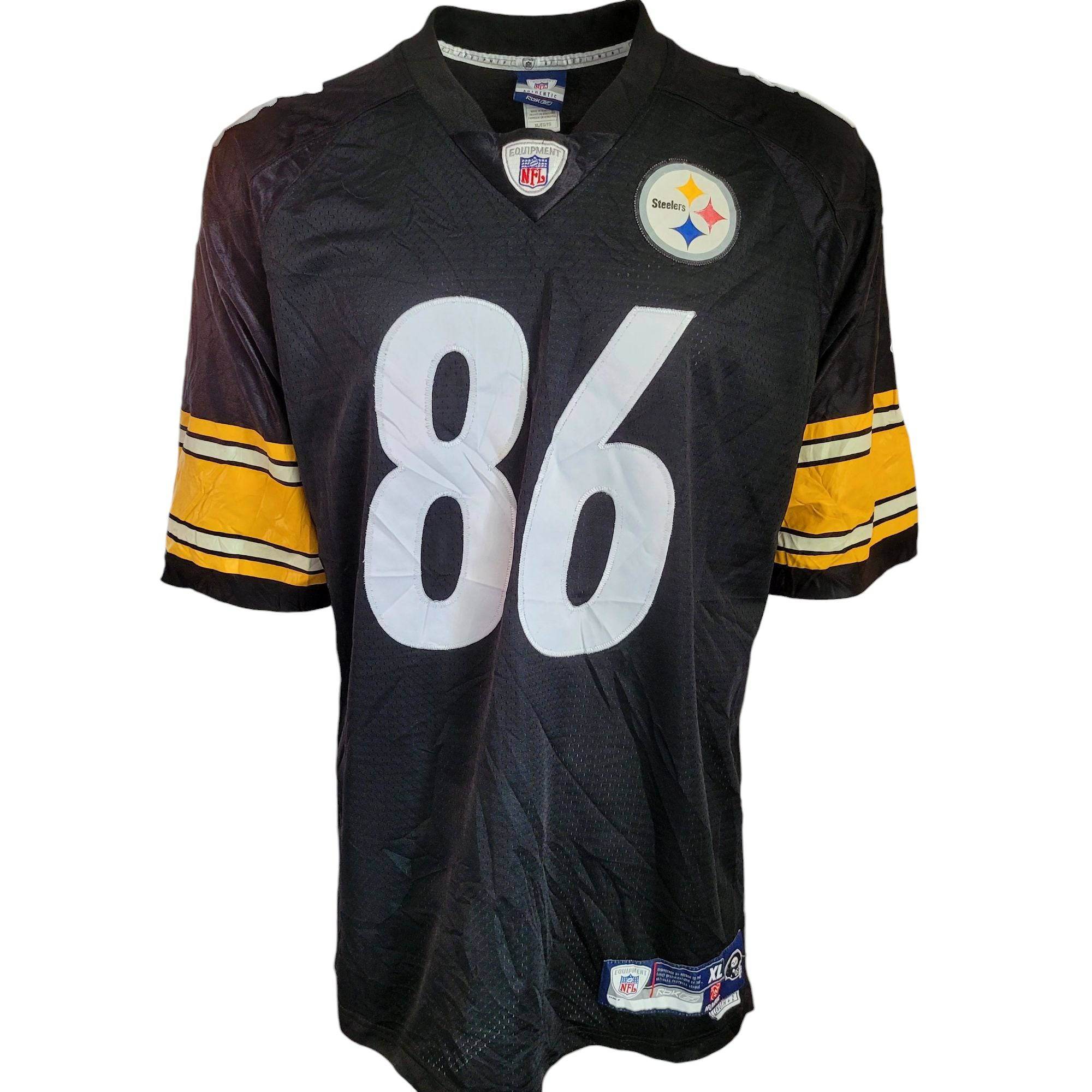Vintage Reebok Pittsburgh Steelers Hines Ward 86 Jersey - XL - USASTARFASHION