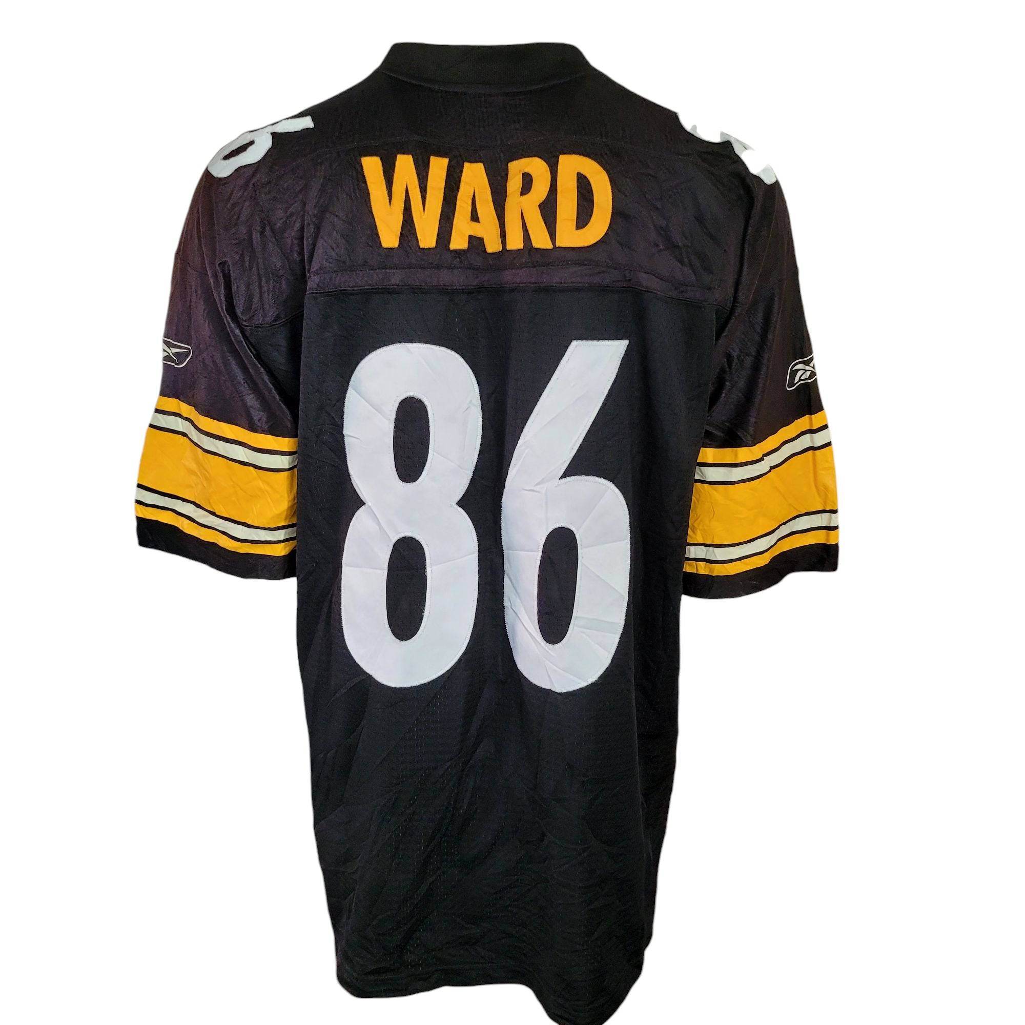 Vintage Reebok Pittsburgh Steelers Hines Ward 86 Jersey - XL - USASTARFASHION