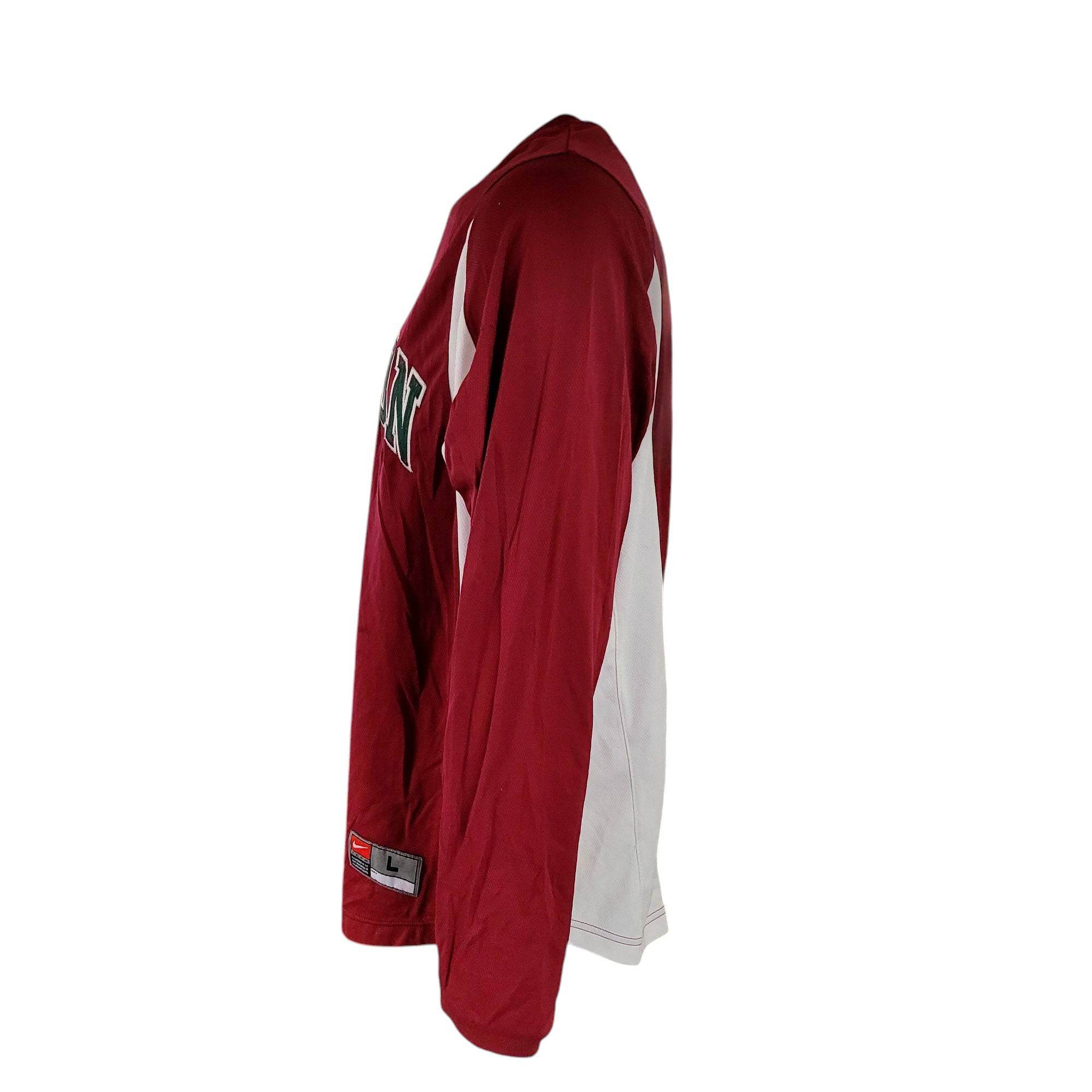 Vintage Nike Team Morton Long Sleeve Jersey - Size L - USASTARFASHION