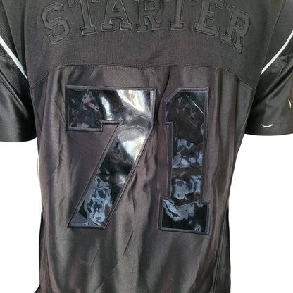 Vintage Starter 71 Jersey Black Camo Numbers - Size S - USASTARFASHION