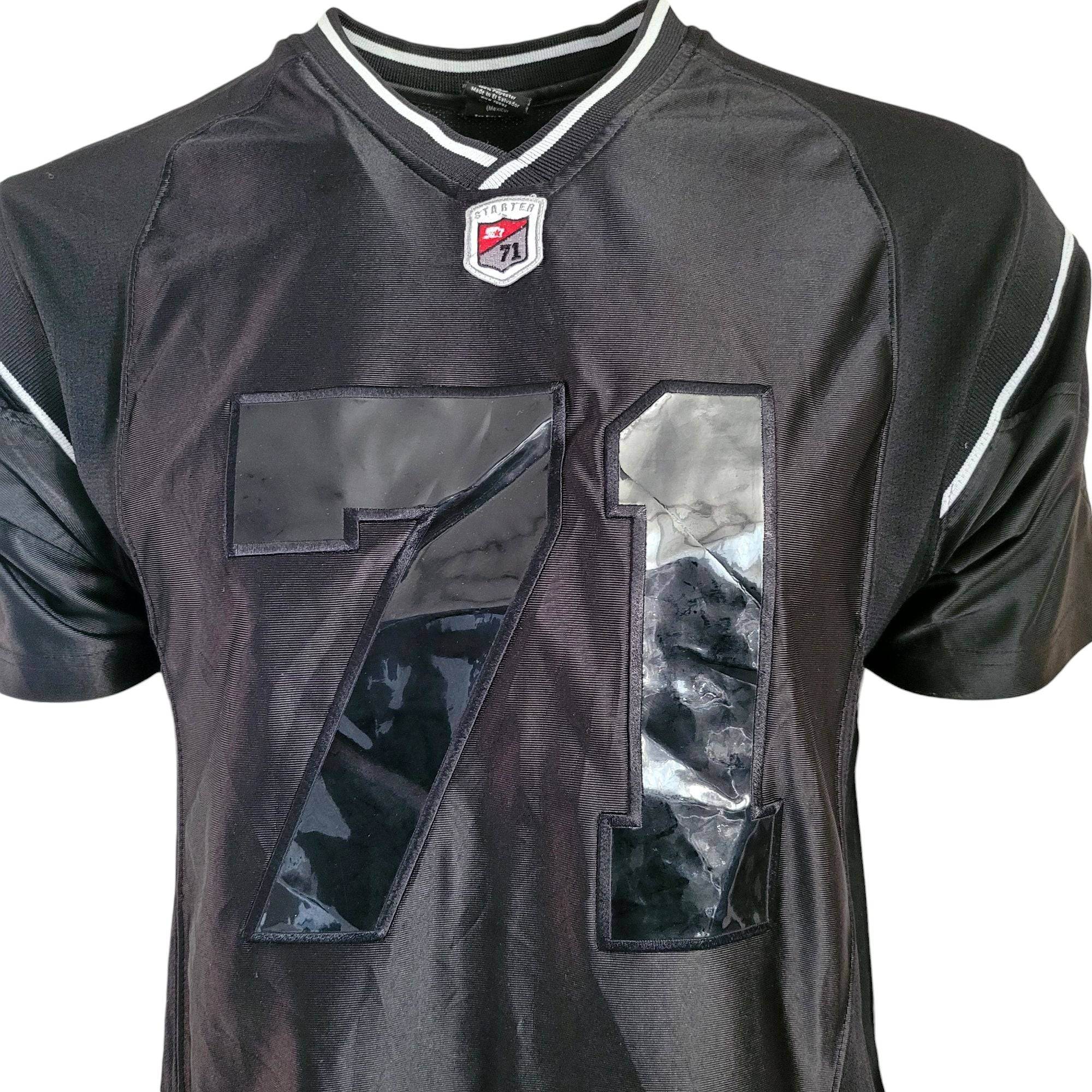 Vintage Starter 71 Jersey Black Camo Numbers - Size S - USASTARFASHION