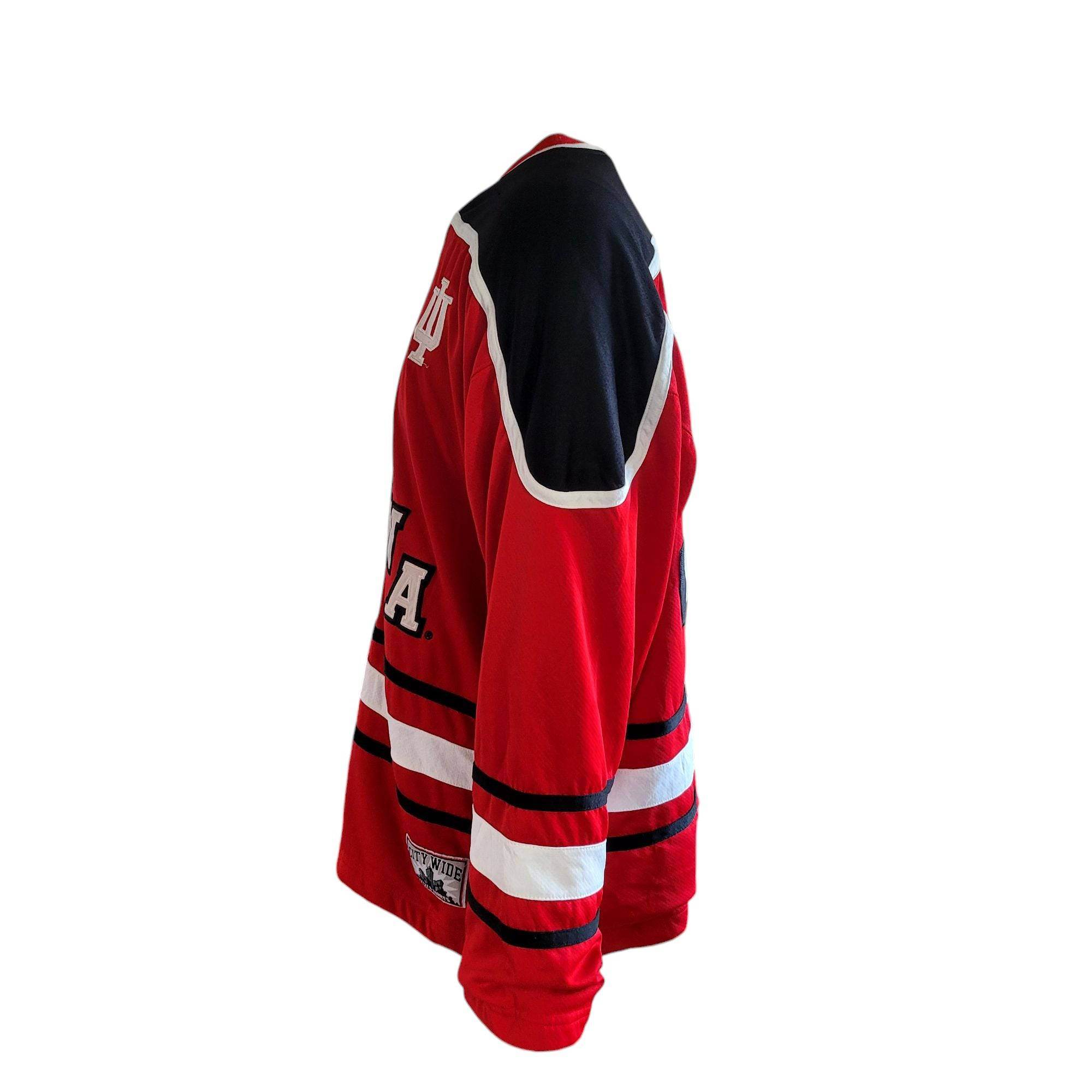 Vintage Steve & Barry’s Indiana Hockey-Style Jersey - XL - USASTARFASHION