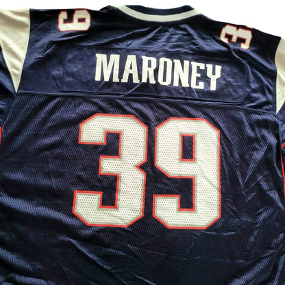 Vintage Patriots Maroney 39 Jersey – Size 2XL - USASTARFASHION