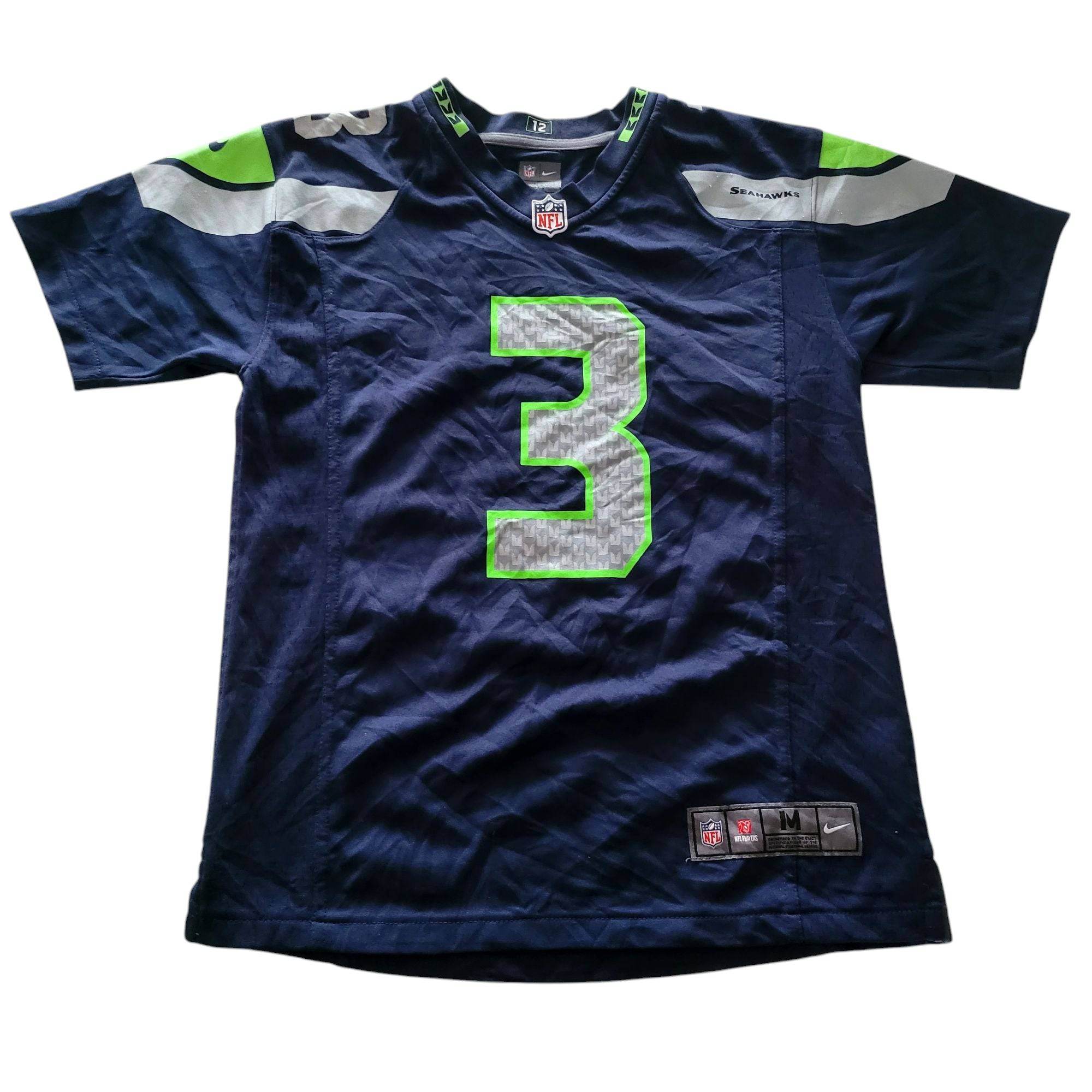 Vintage Seahawks Russell Wilson 3 Jersey – Youth Medium - USASTARFASHION