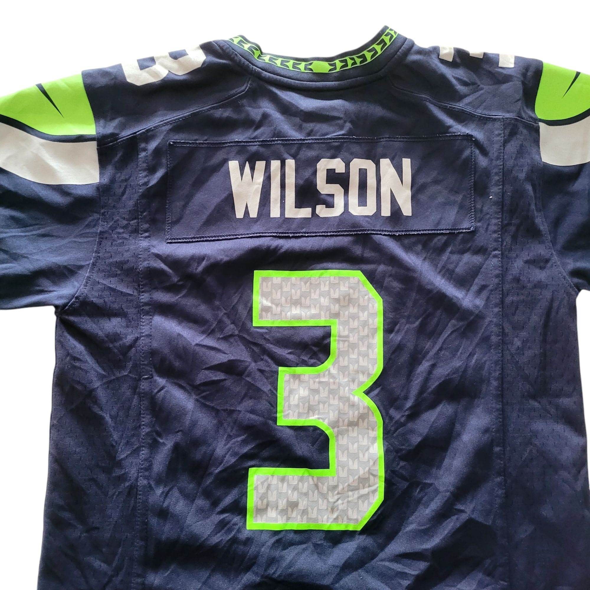 Vintage Seahawks Russell Wilson 3 Jersey – Youth Medium - USASTARFASHION