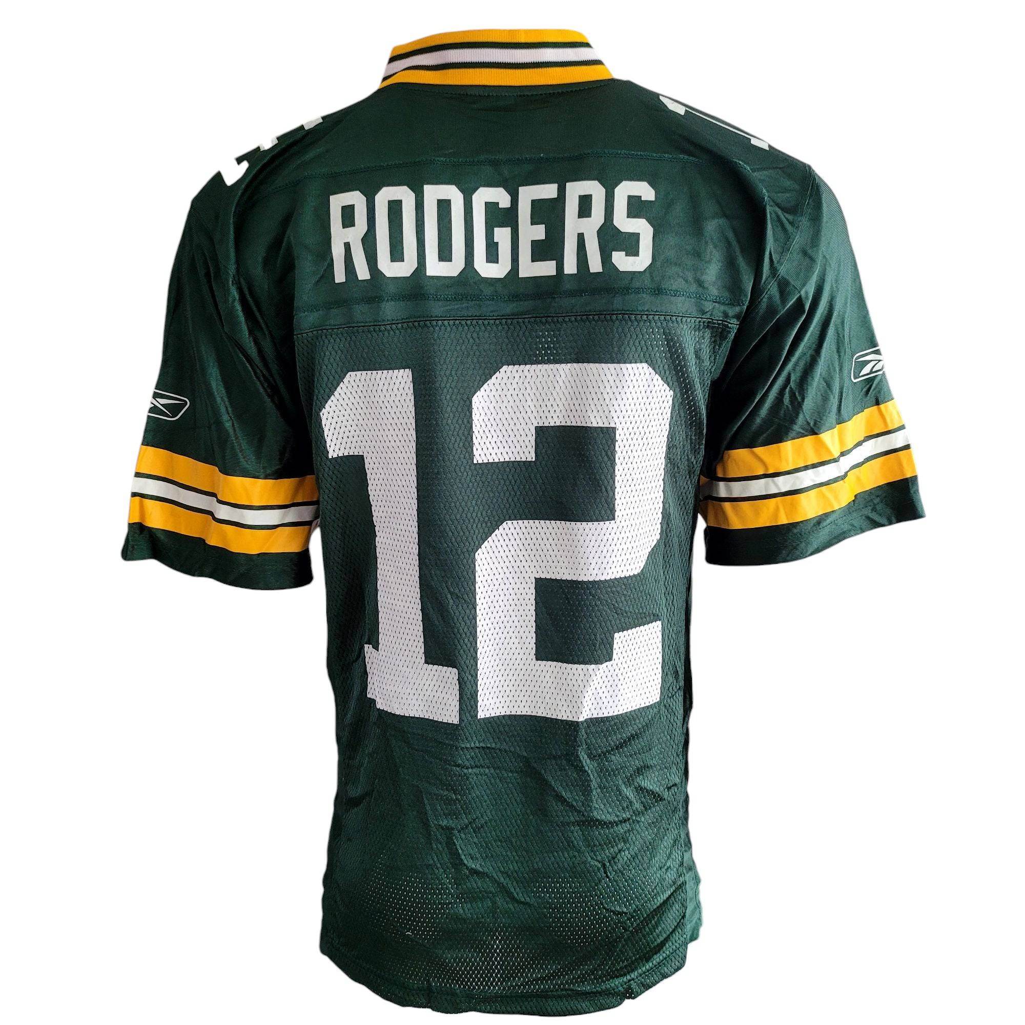Vintage Reebok Packers Aaron Rodgers 12 Jersey – Size S - USASTARFASHION