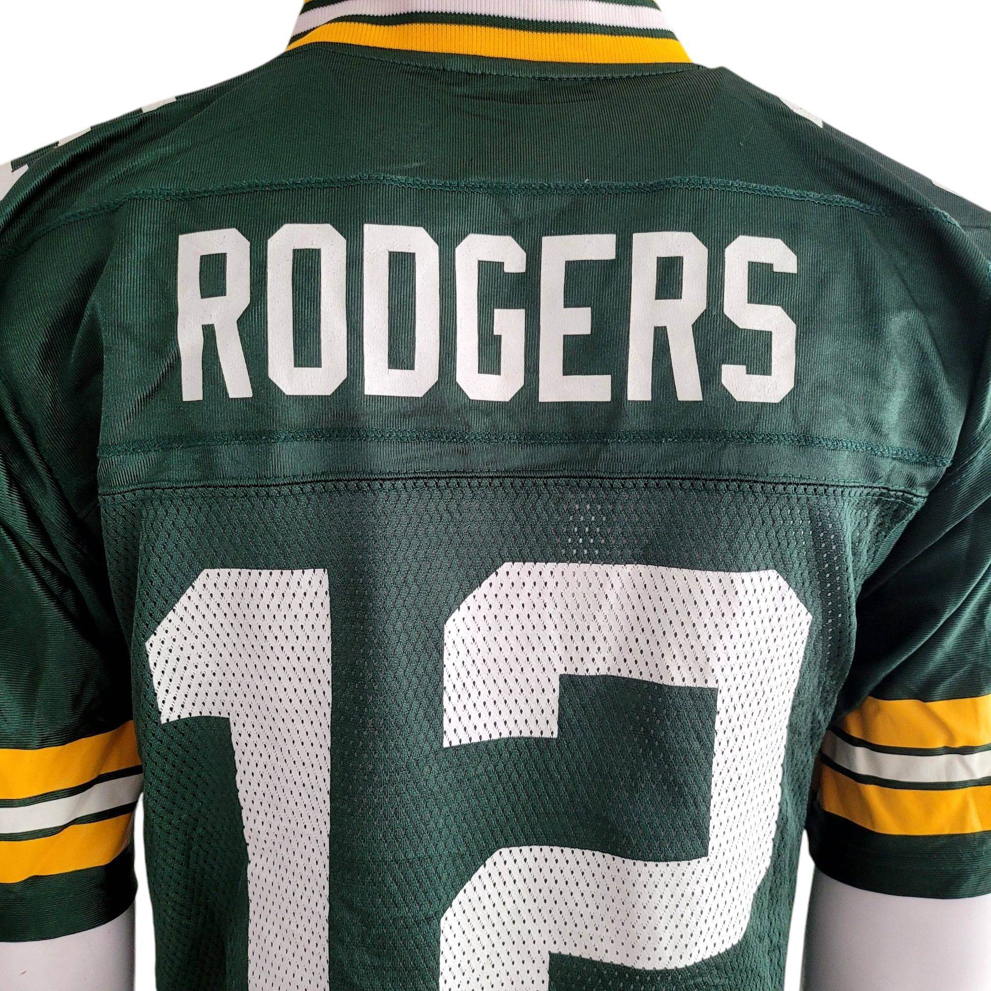 Vintage Reebok Packers Aaron Rodgers 12 Jersey – Size S - USASTARFASHION