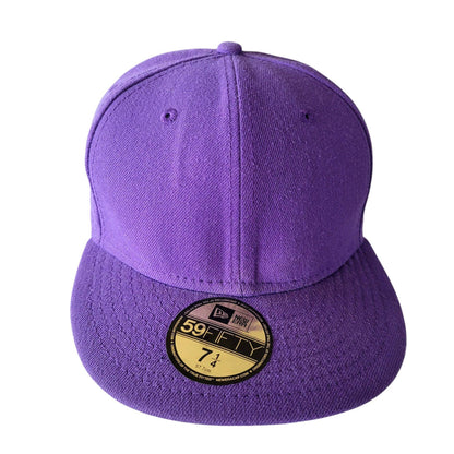 Vintage New Era 59FIFTY Purple Fitted Cap – Size 7 1/4 - USASTARFASHION