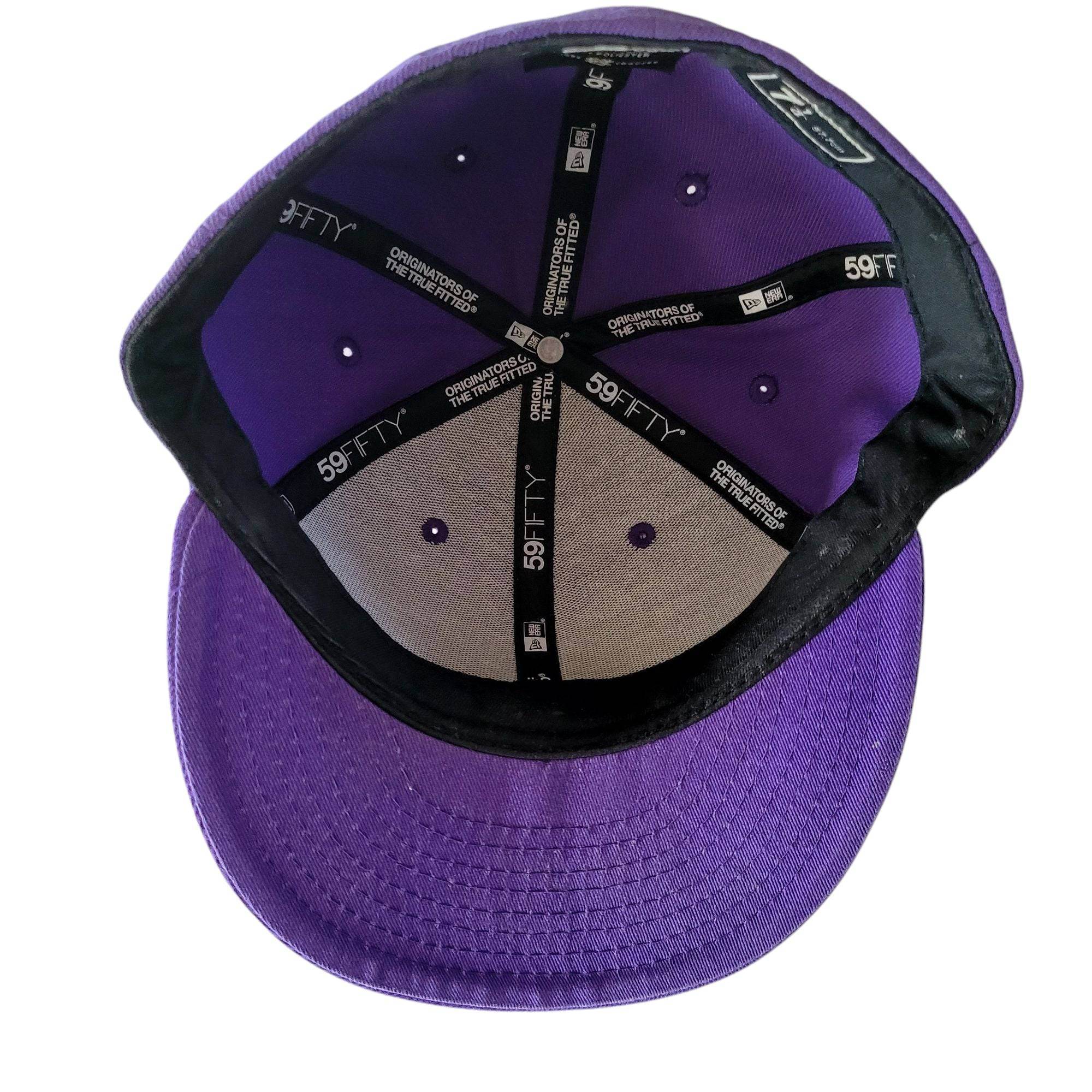Vintage New Era 59FIFTY Purple Fitted Cap – Size 7 1/4 - USASTARFASHION
