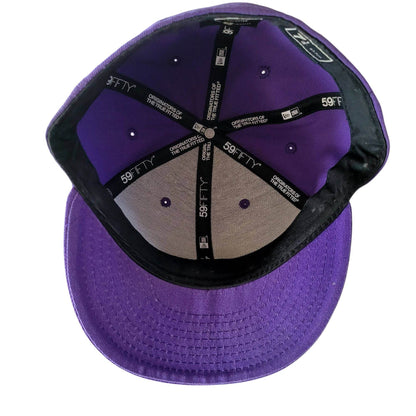 Vintage New Era 59FIFTY Purple Fitted Cap – Size 7 1/4 - USASTARFASHION