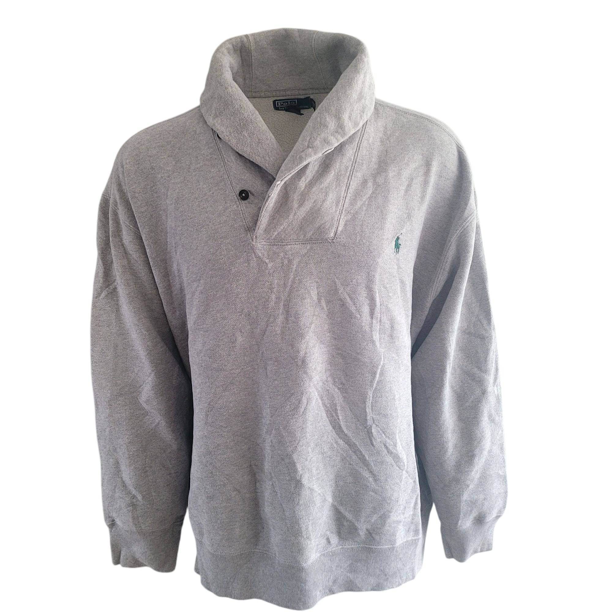 Polo Ralph Lauren Shawl Collar Sweatshirt – 3XB Big Size - USASTARFASHION