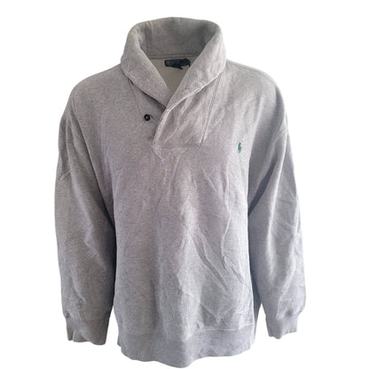 Polo Ralph Lauren Shawl Collar Sweatshirt – 3XB Big Size - USASTARFASHION