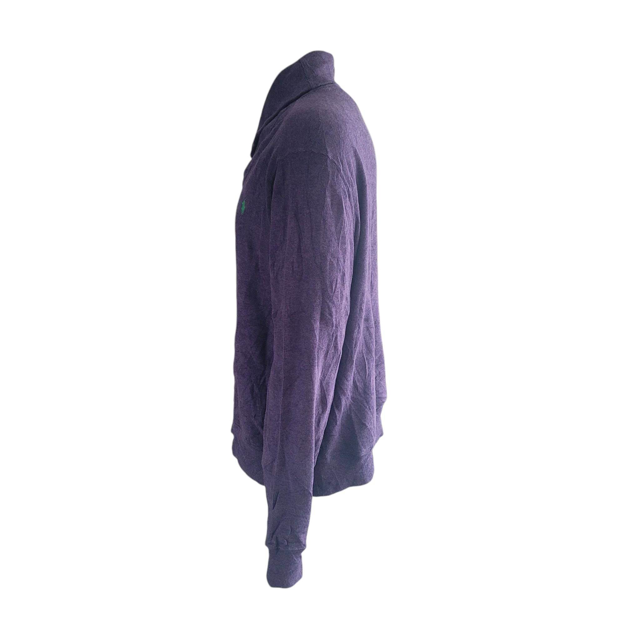 Polo Ralph Lauren Shawl Sweatshirt – Purple, Size XL - USASTARFASHION