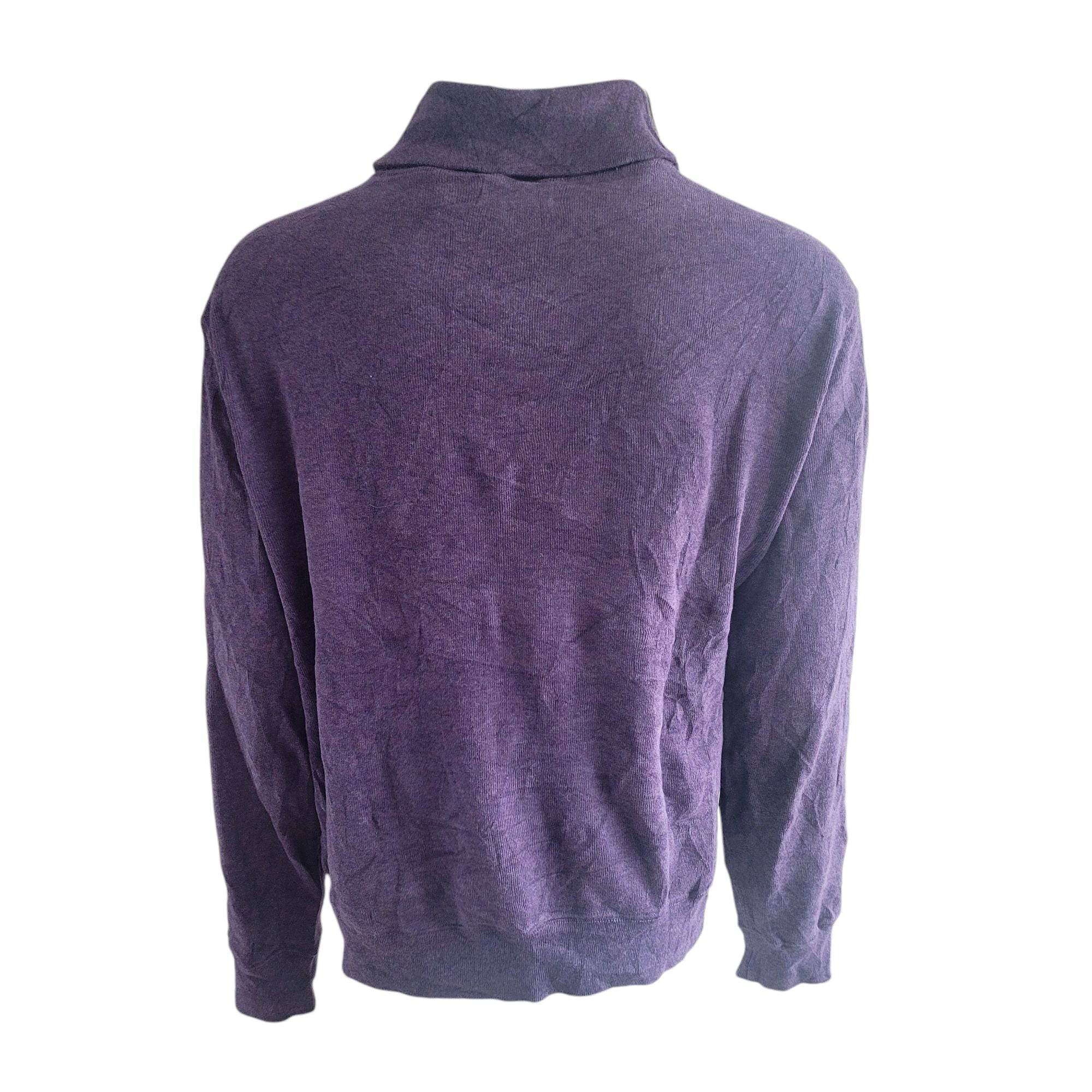 Polo Ralph Lauren Shawl Sweatshirt – Purple, Size XL - USASTARFASHION