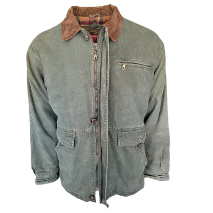 Vintage Wrangler Hero Green Field Jacket – Size M - USASTARFASHION