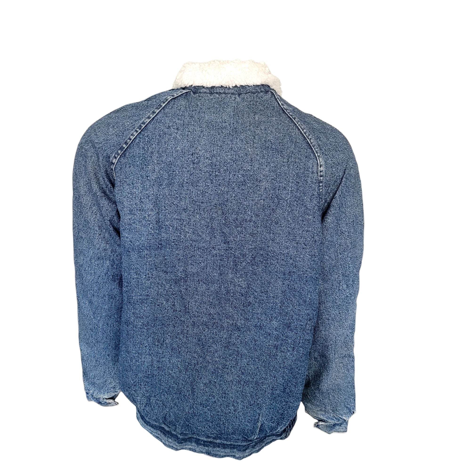 Vintage Levi’s Sherpa - Lined Bomber Jacket – Size L - USASTARFASHION