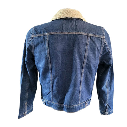 Levi’s Sherpa - Lined Trucker Jacket – Youth or Ladies Size M - USASTARFASHION