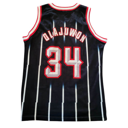 Vintage Champion Houston Rockets Olajuwon 34 Jersey – L - USASTARFASHION