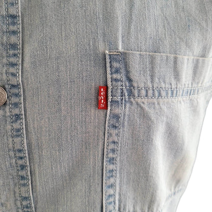 Levi’s XL Light Wash Denim Shirt - USASTARFASHION