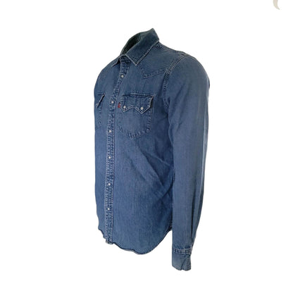 Vintage Levi's Western Denim Shirt – Size M - USASTARFASHION