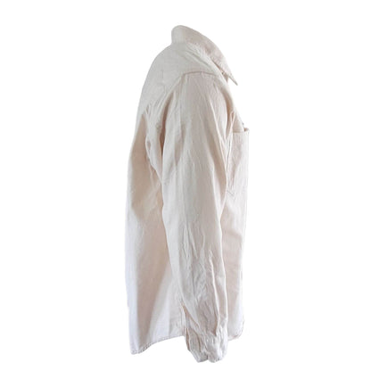 Vintage Levi’s White Western Denim Shirt – Size L - USASTARFASHION