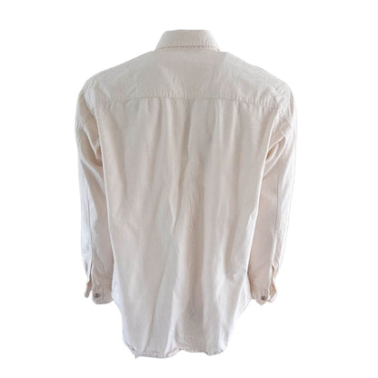 Vintage Levi’s White Western Denim Shirt – Size L - USASTARFASHION