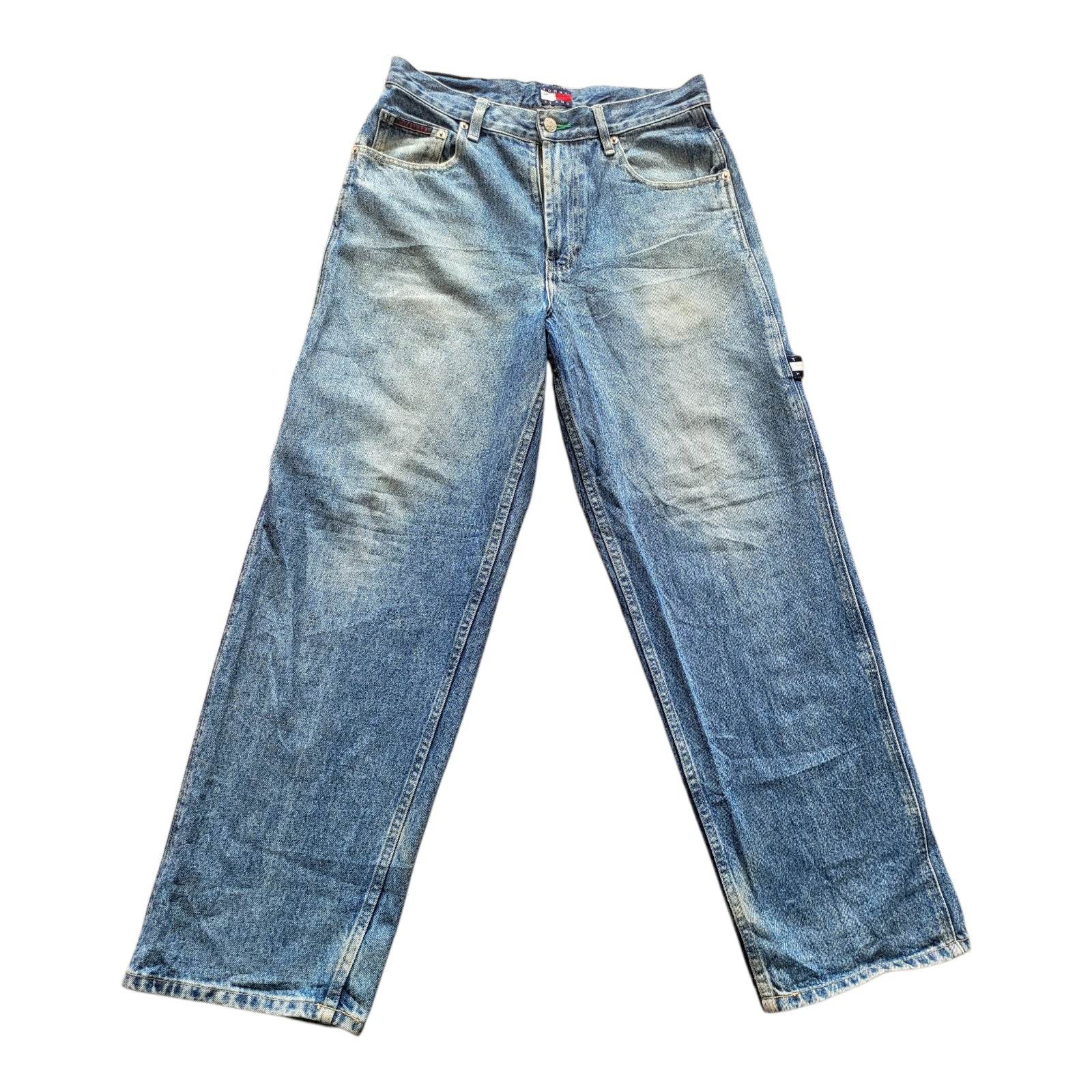 Vintage Tommy Jeans Carpenter Pants – W30 L30 – 100% Cotton - USASTARFASHION