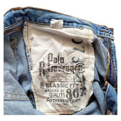Vintage Polo Classic Fit Jeans – Size 34x32 – Grade A/B - USASTARFASHION