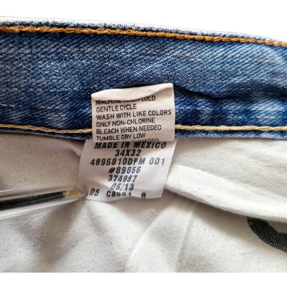 Vintage Polo Classic Fit Jeans – Size 34x32 – Grade A/B - USASTARFASHION
