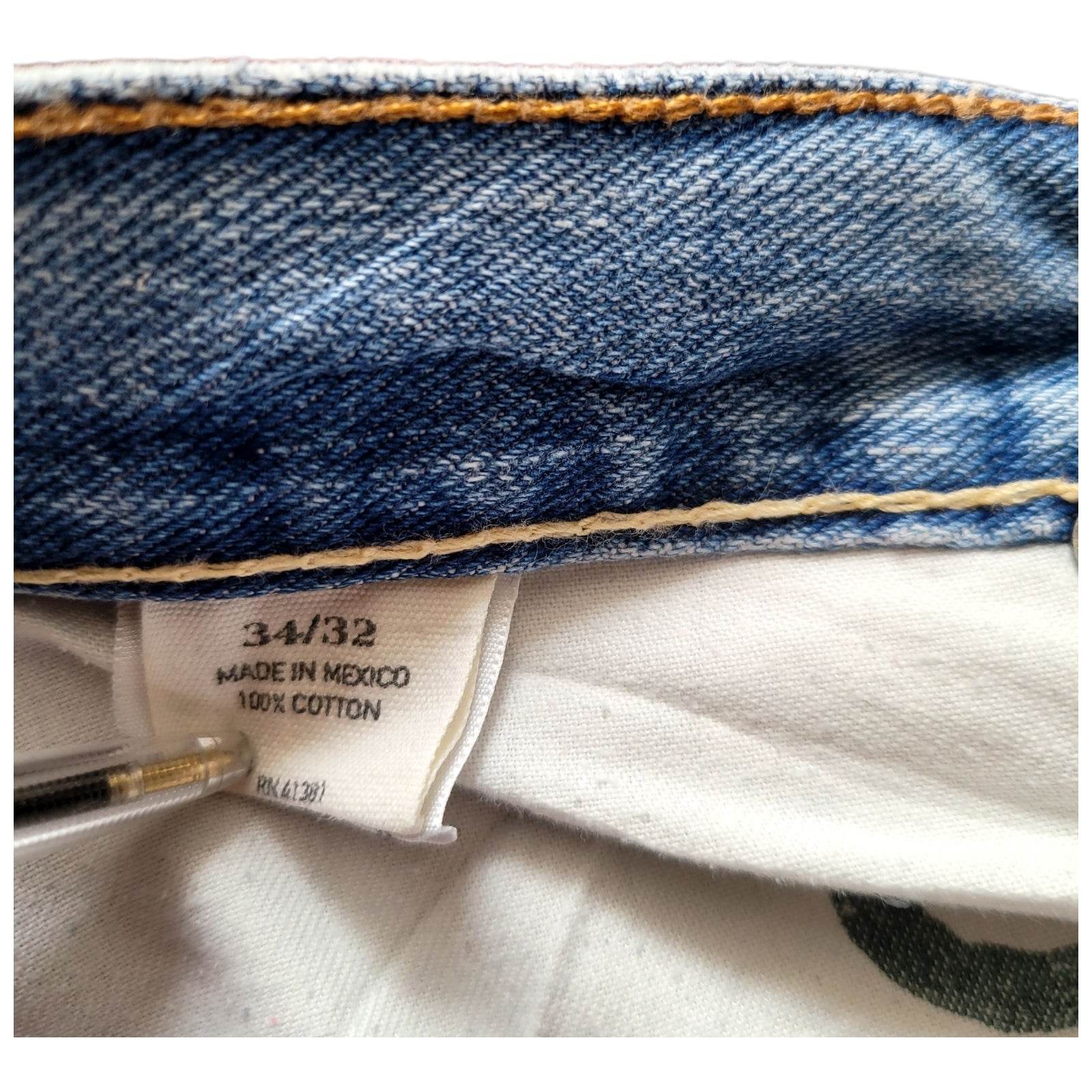 Vintage Polo Classic Fit Jeans – Size 34x32 – Grade A/B - USASTARFASHION