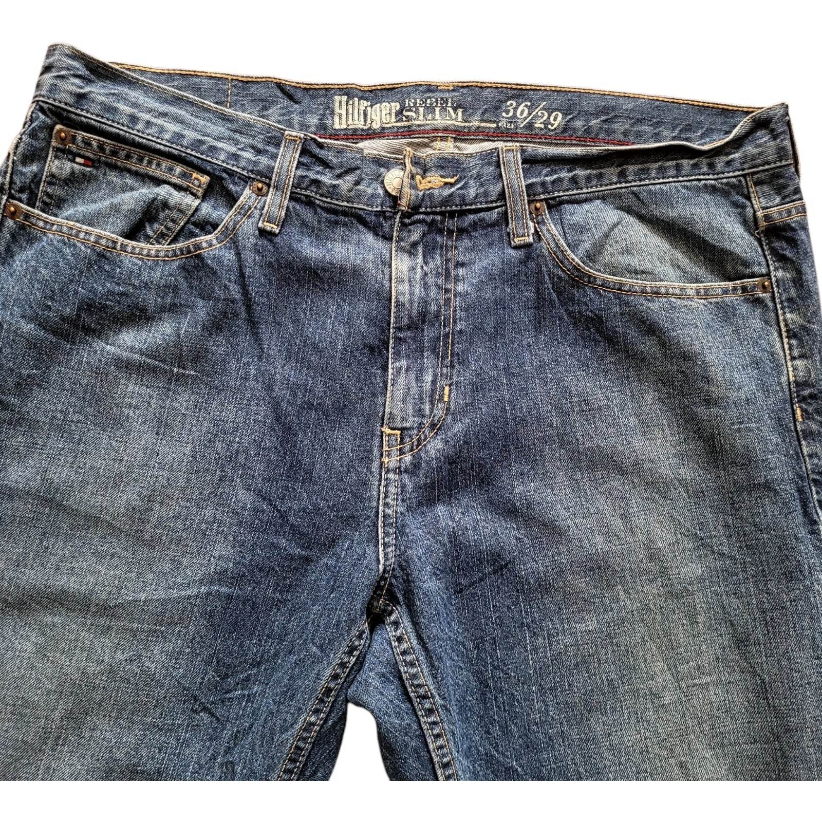 Vintage Tommy Hilfiger Rebel Slim Jeans – Size 36x29 - USASTARFASHION
