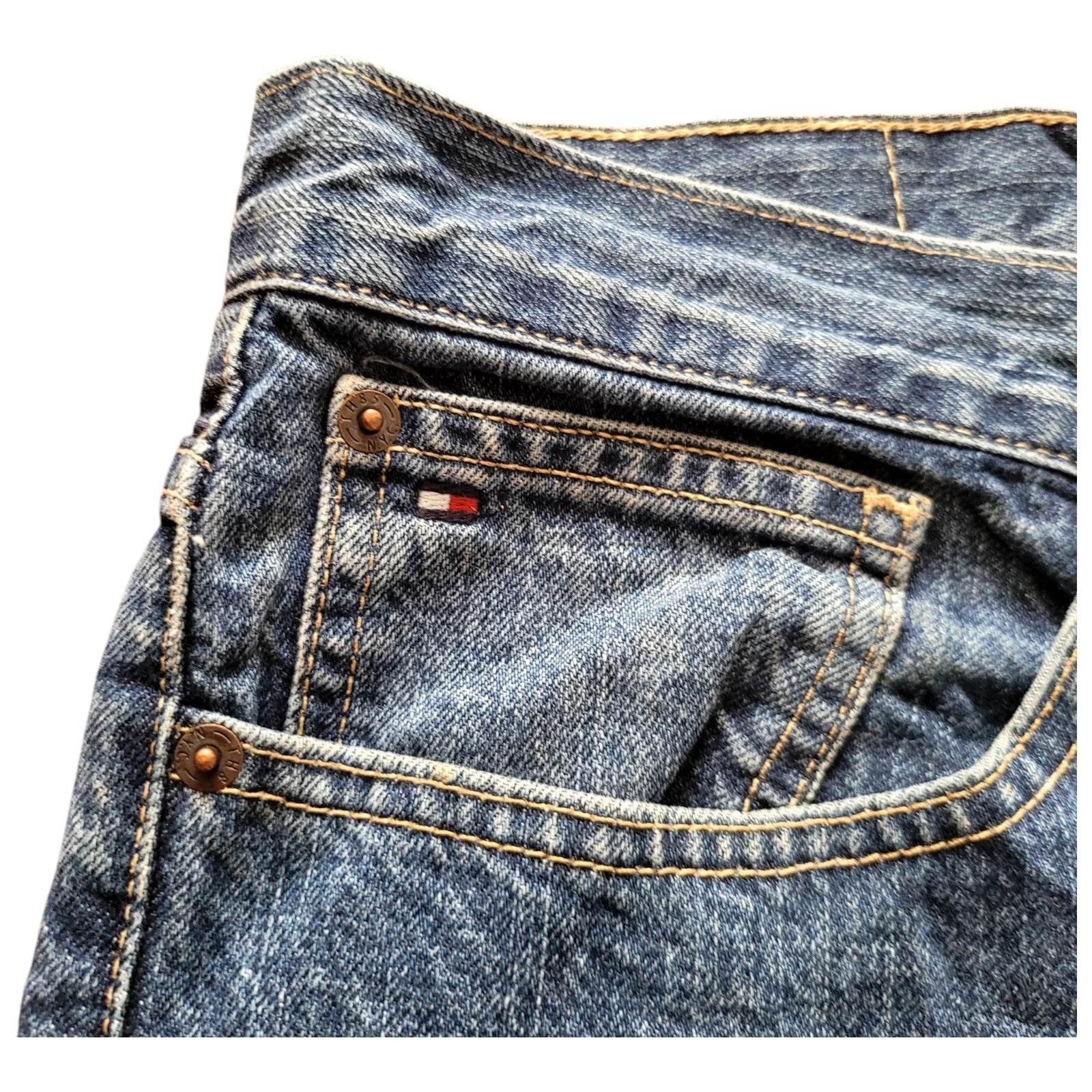 Vintage Tommy Hilfiger Rebel Slim Jeans – Size 36x29 - USASTARFASHION