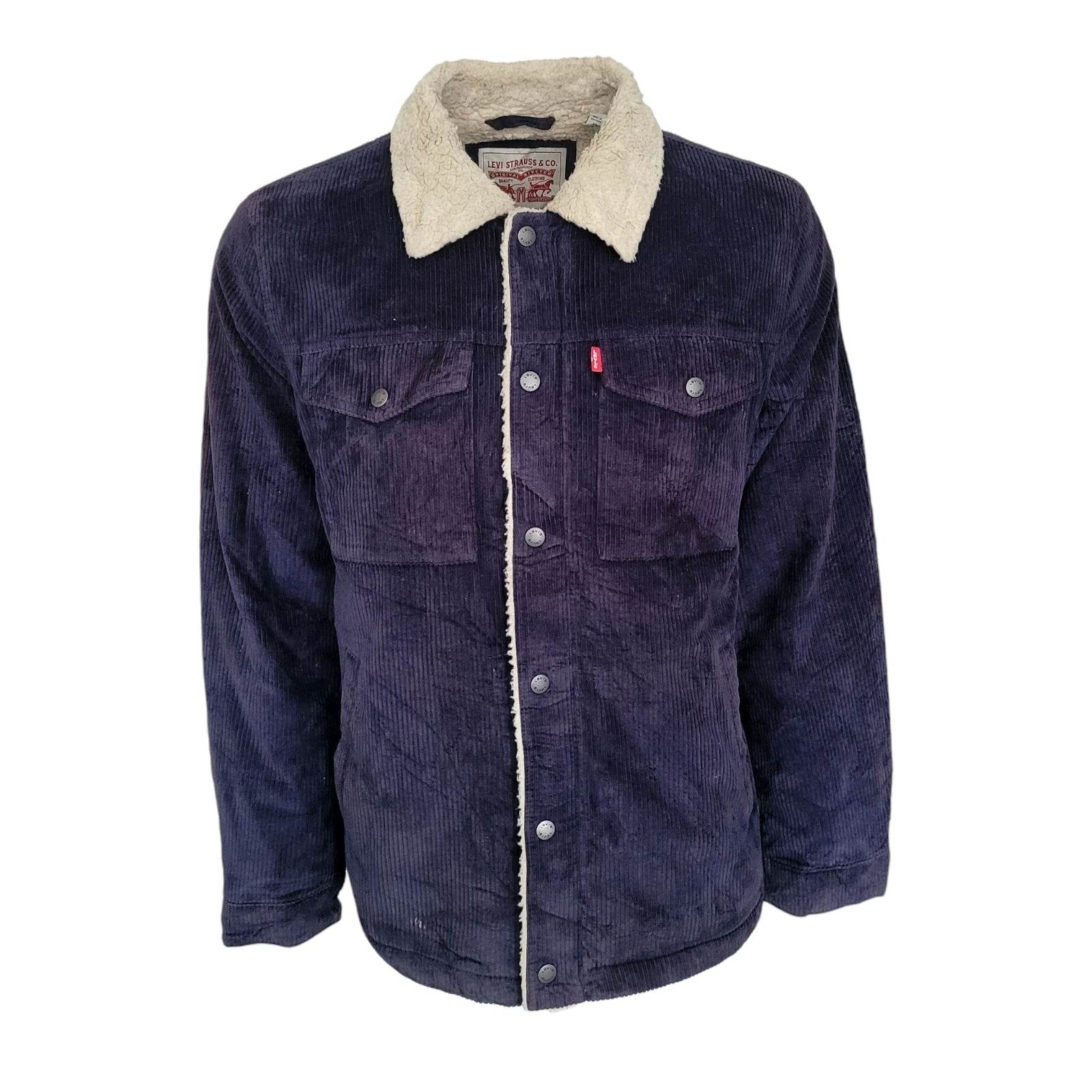 Vintage Levi’s Sherpa Lined Corduroy Jacket – Size M - USASTARFASHION